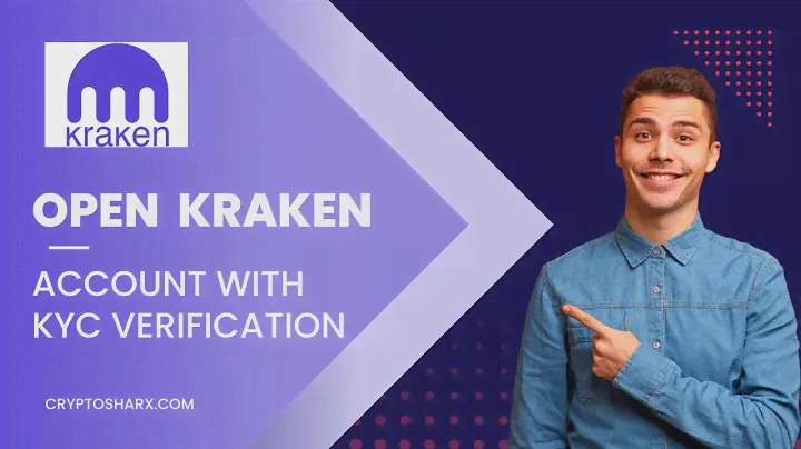 How to Open Kraken Account & Verify KYC in minutes in English | CryptosharX