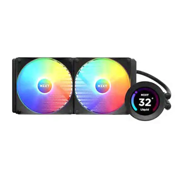 Жидкостное охлаждение Kraken Elite 240 2X120 RGB Display LCD Plus