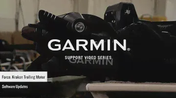 Garmin Support | Force® Kraken Trolling Motor | Updating Software
