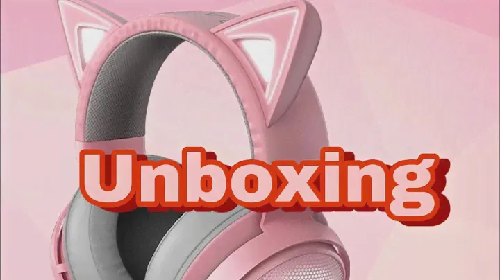 Unboxing Razer Kraken Kitty Edition Quartz