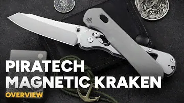 Piratech Kraken - Mag-Snap Titanium Folding Knife Overview