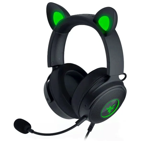 Игровые наушники Razer Kraken Kitty V2 Pro (черный)-0
