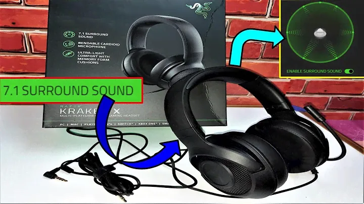 UNBOXING GAMING HEADPHONE - Razer Kraken X 7.1 surround sound | optimum build for gaming and music