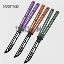 Baliplus Kraken Balisong Clone/7075 Kraken V3 Нож Для Тренировки Бабочек с Алюминиевой Ручкой, Свободно вращающийся EDC, Брошенные Ножи