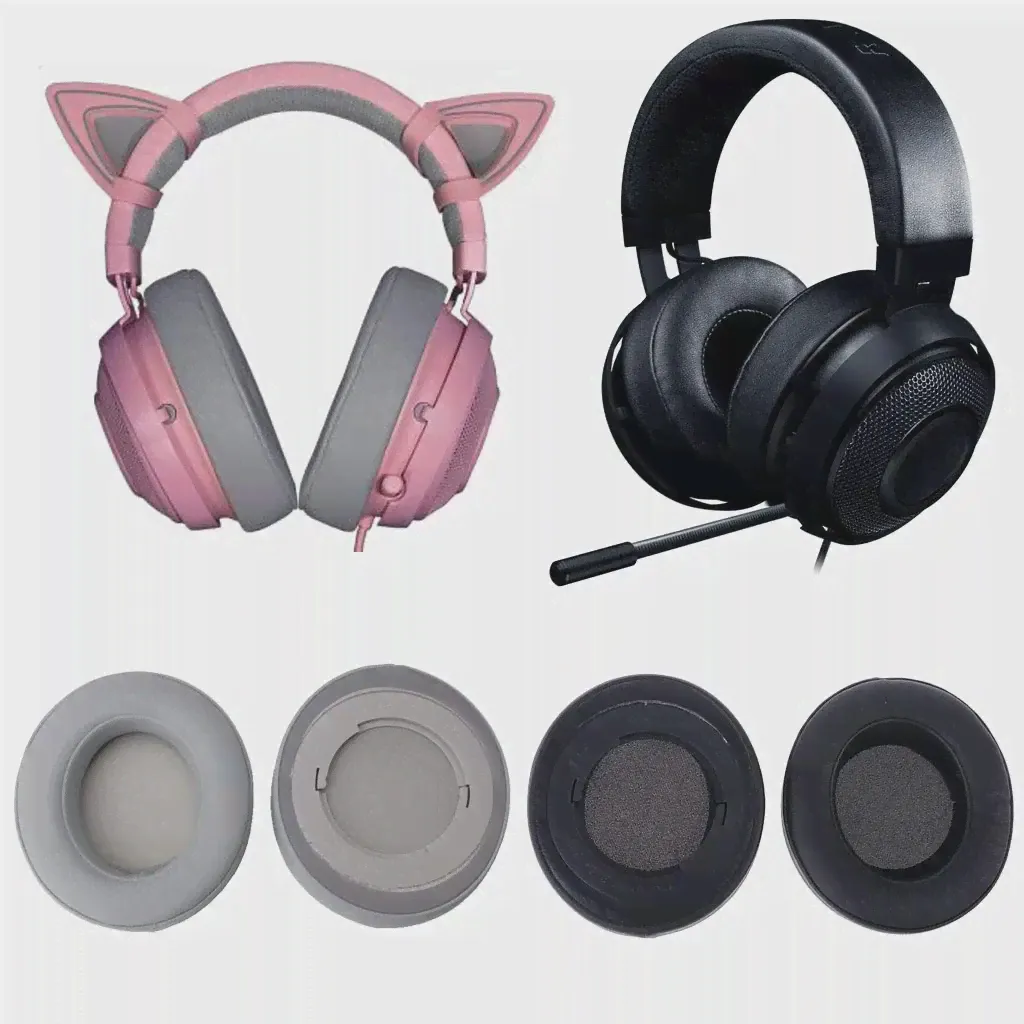 Замена ушной подушки Razer Kraken， Амбушюры для наушников, совместимые с Razer Kraken 7.1 V2 / Razer Kraken Pro-0