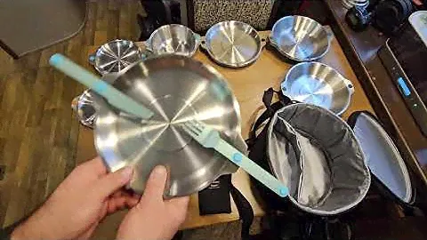 Full Windsor Magware 2.0 Magnetic Bowl, Plate, Cutlery set carry case unboxing and first look review
