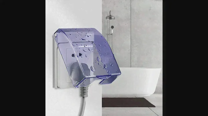 Plastic Wall Switch Waterproof Cover, Wall Socket Waterproof Box Board Panel Switch Protection Box w