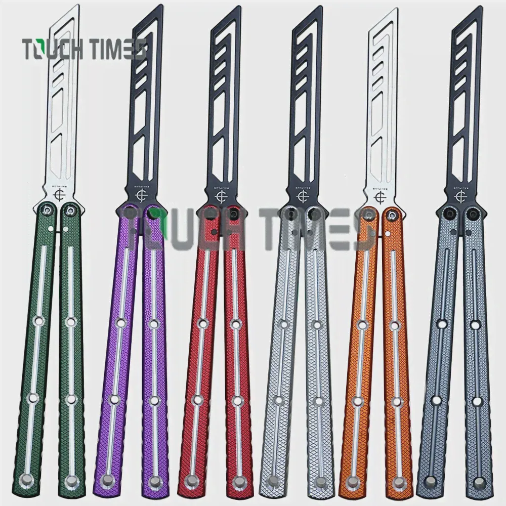 Baliplus Kraken V3 Клон Balisong Trainer Нож Для тренировки Бабочек С Алюминиевой Ручкой, Свободно вращающийся EDC, Брошенные Ножи-0
