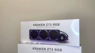 New NZXT KRAKEN Z73 RGB