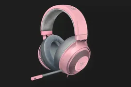 Наушники для игр RAZER KRAKEN - розовые, бинауральные, 1.3 м
