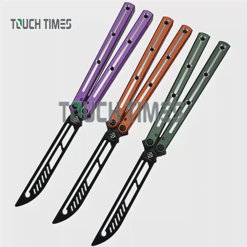 Baliplus Kraken Balisong Clone/7075 Kraken V3 Нож Для Тренировки Бабочек с Алюминиевой Ручкой, Свободно вращающийся EDC, Брошенные Ножи-0