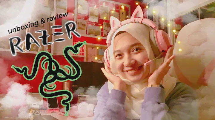 Razer Kraken Quartz + Kitty Ears || Unboxing & Review || GAMING HEADSET