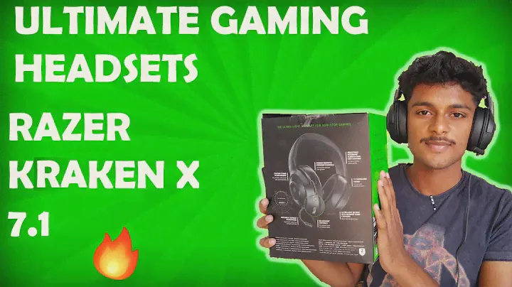 Razer Kraken X 7.1 Gaming Headphones | Unboxing & Review | [ Hindi ]