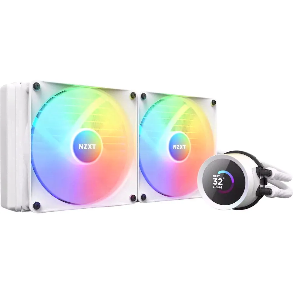NZXT Kraken 280 RGB White системы охлаждения-1