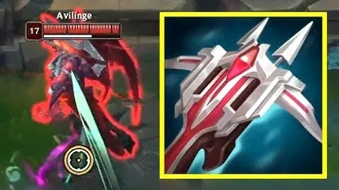 Aphelios killing 3393 HP Aatrox in 3 seconds.