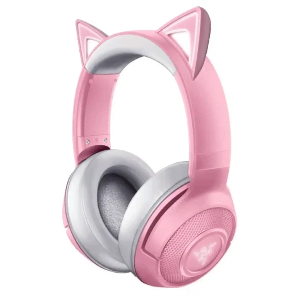 Наушники с микрофоном Razer Kraken BT - Kitty Edition - Quartz (Цвет: Pink)-0