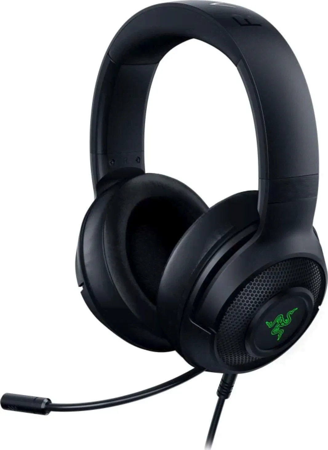 Razer Наушники проводные с микрофоном Kraken V3 X, USB с микрофоном, USB, черный