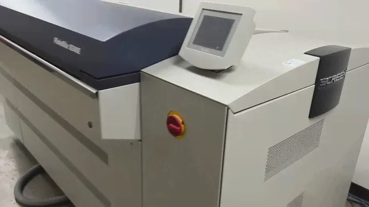 Screen PT R8300E Thermal Platesetter W/Xitron Screen PIF Blue Box IF kit (2008)