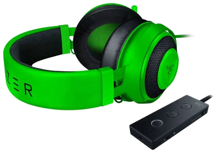 Компьютерная гарнитура Razer Kraken Tournament Edition green-2