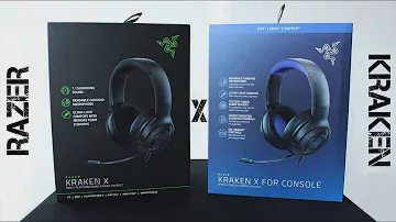 UNBOXING - RAZER KRAKEN X