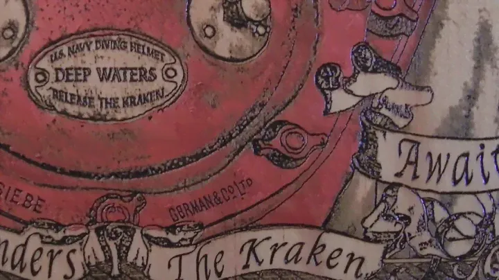 The Kraken Deep Sea - Nautical Style Wall Decor