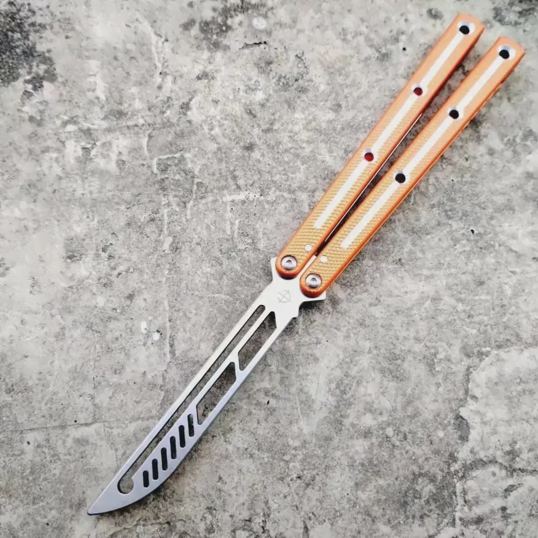 Baliplus Kraken Clone Balisong Trainer 6061 Алюминиевый тренировочный нож Krake Raken V2.5 Butterfly Ручка канала Zen Pins EDC-0