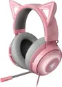Игровая USB-гарнитура Razer Kraken Kitty RGB: пространственный объемный звук THX 7.1 — подсветка Chroma RGB — выдвижной микрофон с активным шумоподавл