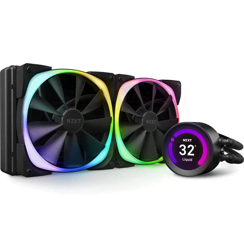 Система водяного охлаждения NZXT Kraken Z63 RGB 2 x 140 мм, RL-KRZ63-R1