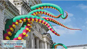 4 Packs 14.7FT Giant Halloween Inflatable Octopus Tentacle Outdoor Inflatable Halloween Review
