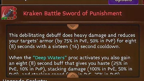 Arcane legends kraken sword 81 vs orrick